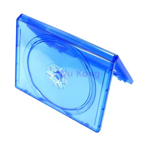 1PCS Blue CD Discs Case For Sony PS4 PS5 Double-sided Disc case For PS4 DVD Storage Case Protective 