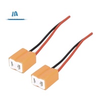 2Pcs H7  Led Bulb Socket Holder H7 Headlight  Plug Adapter Extension Copper Cable H7 Bulb Connector