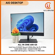 (REFURBISHED) ALL IN ONE 600 G5 INTEL CORE I5-9500T 16GB RAM 256GB NVME SSD USED DESKTOP REFURBISHED