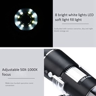 5X 3 In 1 USB Digital Microscope Endoscopic Camera Adjustable Magnification with PC Bracket 1600X