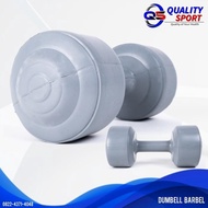 Ready dumbbells 10kg plastic barbells