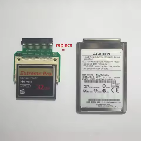 For iPod 3rd SSD iPod 4th SSD iPod Photo CF to IDE SSD Upgrade Kit for MK2006GAL MK3006GAL MK4004GAH