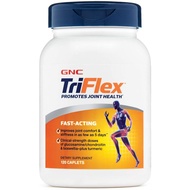 GNC TriFlex Fast-Acting 120 Caplets Improves Joint Comfort and Stiffness, Clinical Strength Doses of