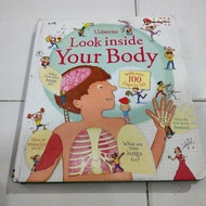 Buku Pengetahuan Flap Book Look Inside Your Body 