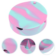 【Exclusive Online Deals】 Silicone Ashtray Soot Storage Holder Anti-Fall Desk Silica Gel Table