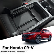 For Honda CRV 2023 Armrest Storage Box Honda CRV  Armrest Console Tray Car Accessories