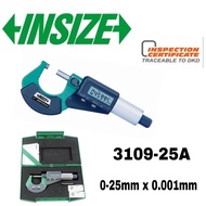 [READY STOCK] INSIZE DIGITAL OUTSIDE MICROMETER 0-25mm / 25-50mm x 0.001mm (3109-25A / 3109-50A)