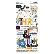 CRafts Vicki Boutin Discover + Create Cardstock Stickers 6"X12"