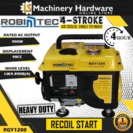ROBINTEC/EUROX RGY1200 1000Watt Heavy Duty Gasoline Generator 4-stroke - 1Year Warranty -
