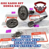 GIGI RASIO GENIO GER RASIO BEAT DELUXE GER GARDAN HONDA KOJ GIR RASIO BEAT STREET NEW SCOOPY ESP NEW