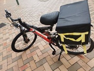 Hasa Mountain E Bike with Large Delivery Box