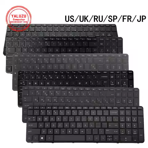 US/UK/RU/SP/FR/JP English NEW Laptop Keyboard For HP 250 G3 255 G3 256 G3 TPN-Q118 TPN-Q121 TPN-Q130