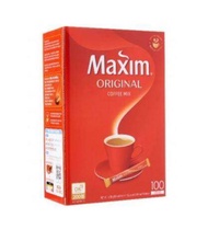 MAXIM Original Korean Instant Coffee Mix 100 Sachets