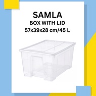 SAMLA Box With Lid ( 57x39x28 cm/45 L )