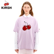 Uniqlo Mizuno KIRSH Korean purchasing kirsh big cherry short-sleeved T-shirt female Tan Songyun same