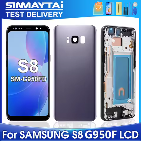 S8 For Samsung Tested For G950W G950S G950K G950L G950F G950N LCD Display Touch Screen Digitizer Ass