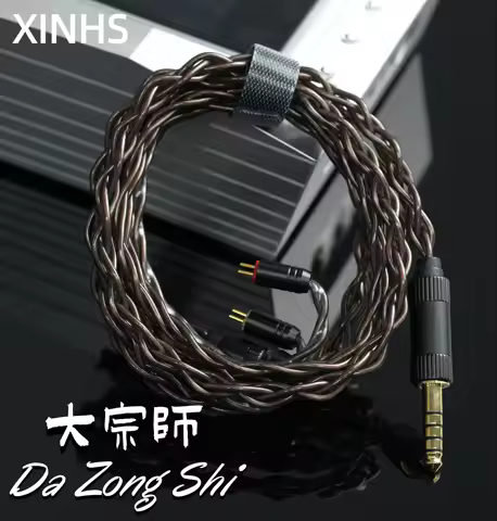 XINHS HA022 HiFi Headphone Upgrade Cable 0.78mm MMCX QDC for MOONDROP Aria2 Sennheiser iem