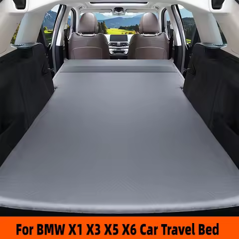For BMW X1 X3 X5 X6 Car Travel Bed Inflatable Air Mattress Outdoor Camping Inflatable Special Suede