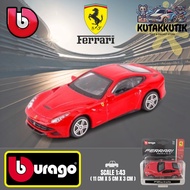 Bburago Diecast Children's Toy Sedan Sport Ferrari F12berlinetta GTO Scale 1:43