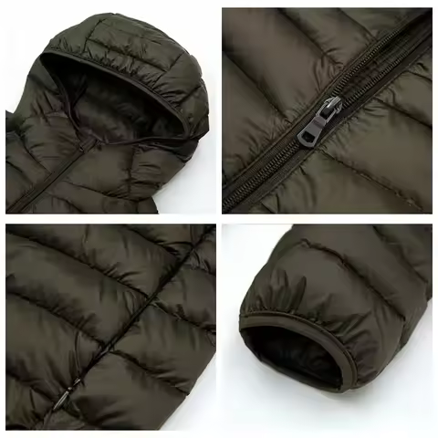 Down Jacket Men's 2025 New 90% White Duck Down Super Light Down Jacket Men's Lightweight Thermal Coa