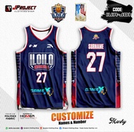 PERSONALIZE SURNAME & NUMBER  PREMIUM BASKETBALL JERSEY (ILOILO)