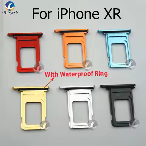 Single Dual SIM Card Slot With SIM Eject Pin For iPhone X XS XSM XR Max Reader Connector Socket Tray
