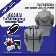 Brompton Jacket - Jaket Sepeda Lipat Brompton Gray