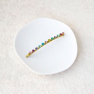 【彩虹設計】施華洛世奇水晶髮夾