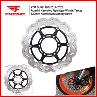 FXCNC 320MM For KTM Duke390 RC390 2017-2023 CNC Motorcycle Floating Front Brake Disc Rotor Accessori
