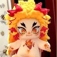 ST1 Demon Slayer: Kimetsu no Yaiba Rengoku Kyoujurou Plush Doll Gift keychain birthday gift for chil