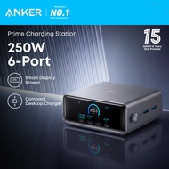 Anker Prime Desktop Charger 250W PRO, 6 Ports, GaNPrime, Ultra-Fast Charging, MultiProtect Technolog