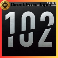 VICTAS VO>102 High Energy Tension Table Tennis Rubber - Attack Type - Available in Black, Blue, and 