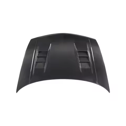 07-11 Car Accessories Front Bonnet Carbon Fiber Engine Cover For Honda Civic FD2 Type-R Upgrade JSA