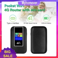 4G LTE Mobile WiFi Router 150MbpsPortable WiFi Hotspot with SIM Card Slot