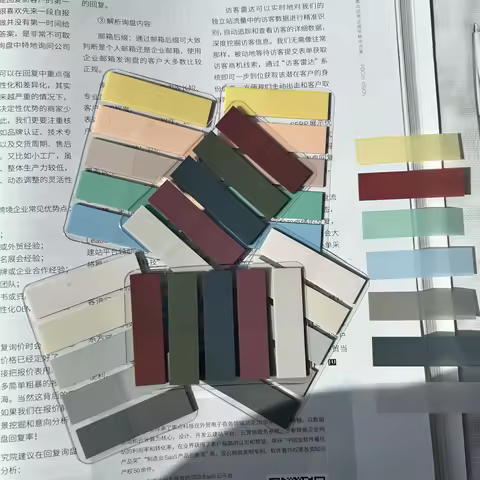 6Packs Sticky Note Transparent Sticky Note Index Tabs Arrow Flags for Page Marker Planner Stickers O