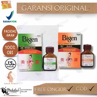 Bigen Black Powder Hair Color Black ddan brown black