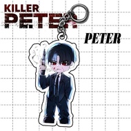 Killer Peter - Gantungan Kunci Akrilk Premium 2 Sisi.- Peter