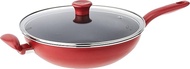 Tefal So Chef Wok Pan 30cm w/lid G13594 Red