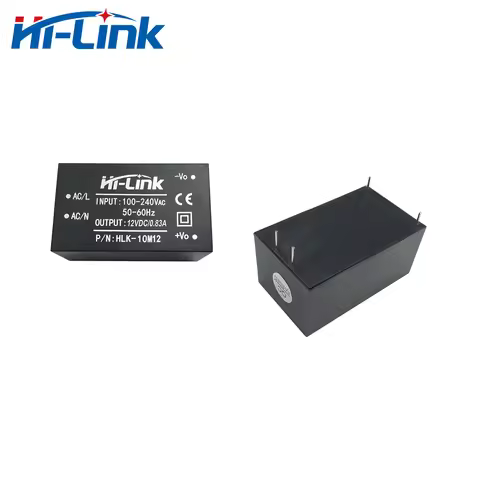 Shenzhen HiLink HLK-10M05 HLK-10M12 HLK-10M15 110V 220V to 10W 3.3V/5V/9V/12V/15V/24V AC DC Power Su