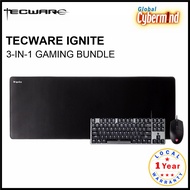 Tecware Ignite 3-in-1 Gaming Bundle [Keyboard, Mouse, Mousemat] (Global Cybermind)