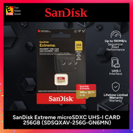 SanDisk Extreme microSDXC UHS-I CARD - (256GB/512GB/Read Up to 190MB/s/Lifetime Limited Warranty) SD