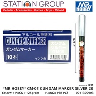 MR.HOBBY GM-05 GUNDAM MARKER SILVER 20 - PANEL lining