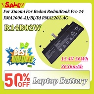 R14B02W 15.4V 56Wh 3636mAh Laptop Battery for Xiaomi for Redmi RedmiBook Pro 14 XMA2006-AJ/BJ/DJ RMA