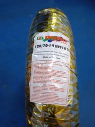 CLEAR OLD STOCK !!! DURO Tubeless Tyre HF918 TL 120/70-14 Motorcycle Tire Tayar Tube Less 120x70x14 