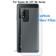 For Xiaomi Mi 10T Pro/ Lite 5G 3D Carbon Fiber Rear Back Film Stiker Protector (Not Tempered Glass)