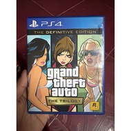 GTA TRILOGY PS4 CD GAMES USED