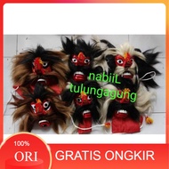 topeng bujang ganong murah rambut kuda full 1 set ponorogo