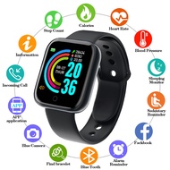 Y68 Fitpro Smart Watch for Women Fitness Tracher Rate Monitor Bracelet Heart Rate Blood Pressure Smartwatch 2022 Sport Waterproof Bluetooth Pedometer Smartband Smart Watch for men USB charging