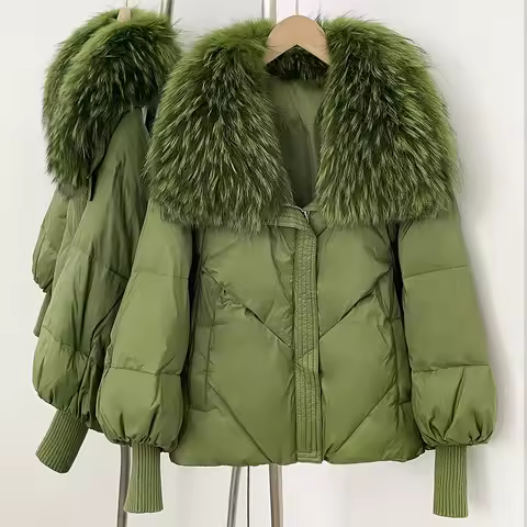 Down Jacket Woman Clothing Natural Fur Coat Winter Duck Down Coats and Parks Puffer Jacket Woman Rea