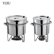 [YIJU] Stainless Steel Soup Warmer, Soup Warmer, Hot Cereal Warmer, Catering, Food Warmer, Soup Pot 